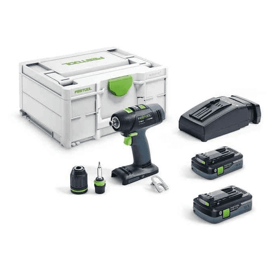 Festool AKU šroubovák T 18+3 HPC 4,0 I-Plus (576446)