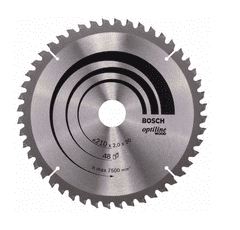 BOSCH Professional pilový kotouč Optiline Wood 210x2,0/1,4 mm 48 ATB/N (2608640430)