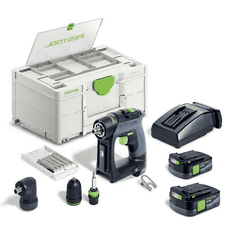 Festool AKU vrtací šroubovák CXS 12 2,5-Set (576865)