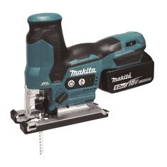 Makita AKU bezuhlíková přímočará pila Li-ion LXT 18V/5,0 Ah (DJV185RTJ)