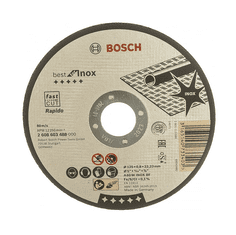 BOSCH Professional řezný kotouč na kov Best for Inox – Rapido 125 x 0,8 x 22.23 mm (2608603488)