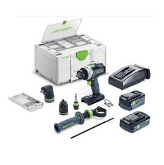 Festool AKU příklepový vrtací šroubovák TPC 18/4 5,0/4,0 I-Set (577621)