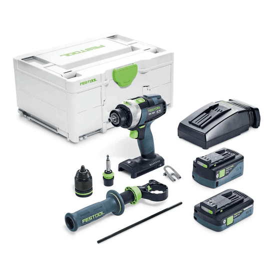 Festool AKU příklepový vrtací šroubovák TPC 18/4 5,0/4,0 I-Plus (577651)