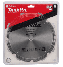 Makita D-72095 PCD pilový kotouč na vláknocementové desky 305x30mm 8T (D-72095)