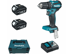 Makita DDF483RFJ Aku bezuhlíkový šroubovák Li-ion 18V 3,0 Ah,systainer (DDF483RFJ)