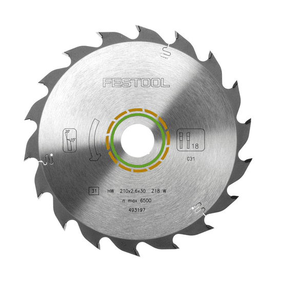 Festool Standardní pilový kotouč 210x2,6x30 W18 (493197)