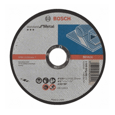 BOSCH Professional řezný kotouč Standard for Metal 125 x 1,6 x 22,23 mm (2608603165)