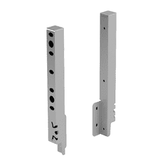 Hettich ArciTech příchytka zad, 250 mm stříbrná (9150645)