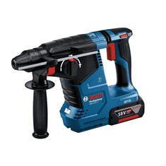 BOSCH Professional AKU vrtací kladivo GBH 187-LI SDS Plus +5,0 Ah Li-Ion + GAL 1880, v kufru (0611923022)