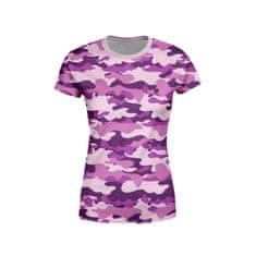 UTOPY wear Dámské sportovní tričko Art of Camo Pink Velikost: XS