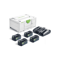 Festool napájecí sada SYS 18V 4x5,0/TCL 6 DUO (577709)