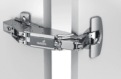 Hettich Sensys 8657, závěs s nulovým přesahem TB 52, Základna závěsu 12,5 mm (9099620)