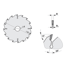 Pilana Pilový kotouč SK 500x5,2/3,5x30 5380-50 30 FZ (01080 5000303052)