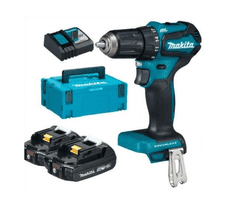 Makita Aku bezuhlíkový šroubovák DDF485RAJ Li-ion LXT 18V/2,0 Ah,Makpac (DDF485RAJ)