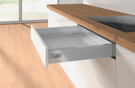 Hettich zásuvka InnoTech Atira 470 / 70 mm stříbrná (ITA-470/70)