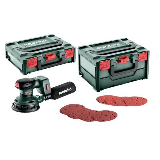 Metabo AKU excentrická bruska SXA 18 LTX 125 BL SET, bez aku (691200000)