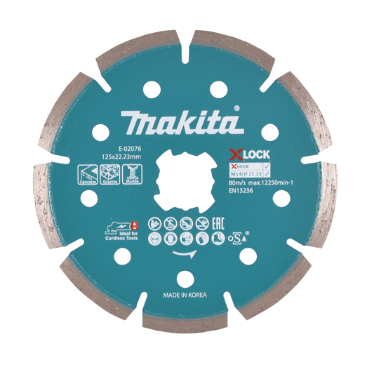 Makita diamantový kotouč 125mm X-LOCK (E-02076)