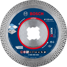 BOSCH Professional diamantový řezný kotouč EXPERT HardCeramic X-LOCK 125 × 22,23 × 1,4 × 10 mm (2608900658)