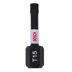 BOSCH Professional šroubovací bit Impact Control 25mm T15 - 2 ks (2608522473)