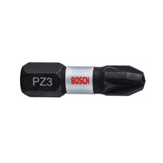 BOSCH Professional šroubovací bit Impact Control 25mm PZ3 - 2 ks (2608522402)