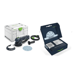 Festool excentrická bruska ROTEX RO 150 + brusné kotouče Granat D150 (578181)