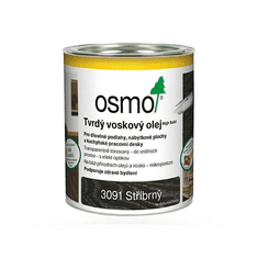 OSMO Tvrdý voskový olej EFFEKT - na podlahy, 0,75l stříbrný 3091 (10300071)