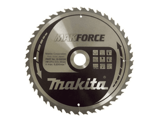 Makita B-08539 pilový kotouč na dřevo Makforce 270x30 40 Z (B-08539)