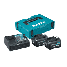 Makita AKU sada Li-ion CXT 12V, 2x BL1041B + DC10SB + Makpac (197641-2)