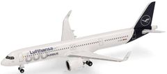 Herpa Airbus A321-271NX, Lufthansa, "2018s, 600th Airbus Aircraft, Münster", Německo, 1/500