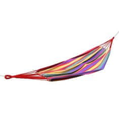 vyprodejpovleceni Barevná houpací síť HAMMOCK pro 1 osobu 200x80 cm