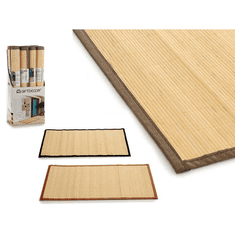 vyprodejpovleceni Bambusový protiskluzový koberec BAMBOO ANTISLIP BROWN 50x80 cm