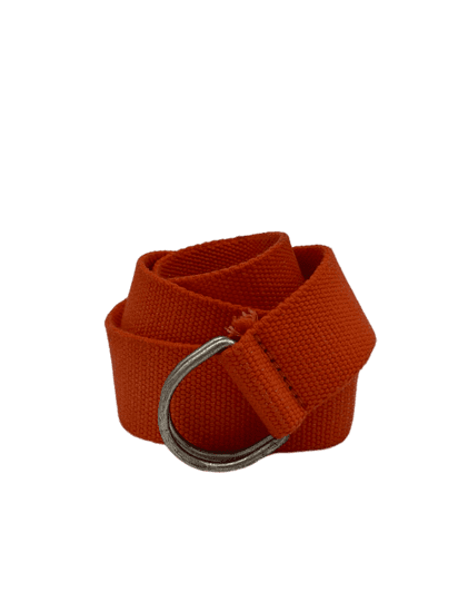 Levis Levi’s textilní unisex pásek s průvlečnou sponou v oranžové