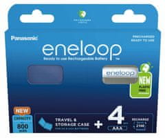 Panasonic Eneloop EKO+BOX AAA 800 mAh nabíjecí baterie 4ks (BK-4MCDEC4BE)