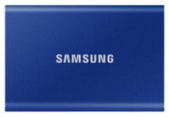 Samsung Portable SSD T7 1TB / USB 3.2 Gen 2 / USB-C / Externí / Modrá