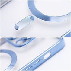 Apple Obal / kryt na Apple iPhone 14 PRO MAX modrý - Electro Mag Cover