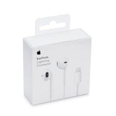 Apple Sluchátka stereo Apple iPhone 7 / 7+ / 8 / 8+ lightning konektor - originální MMTN2AM/A
