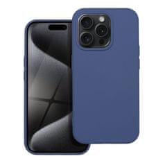 Apple Obal / kryt na Apple iPhone 15 PRO modrý - SILICONE Case