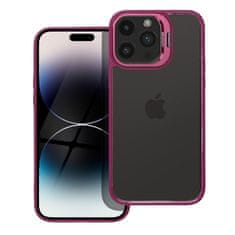 Apple Obal / kryt na Apple iPhone 12 tmavě fialový - BRACKET CASE