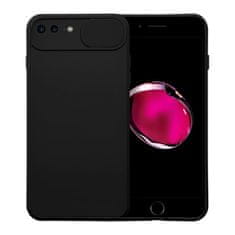 Apple Obal / kryt na Apple iPhone 7 Plus / 8 Plus černý - SLIDE Case