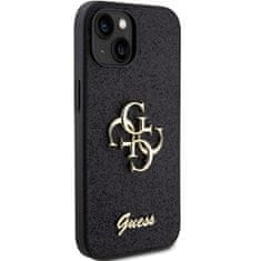 Apple Obal / kryt na Apple iPhone 15 černý - original GUESS GUHCP15SHG4SGK