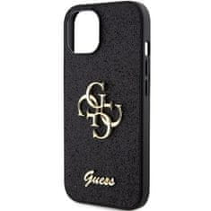 Apple Obal / kryt na Apple iPhone 15 černý - original GUESS GUHCP15SHG4SGK