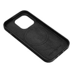 Apple Obal / kryt na Apple iPhone 15 Pro černé - Leather Mag