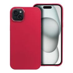 Apple Obal / kryt na Apple iPhone 15 Plus tmavě růžový - FRAME