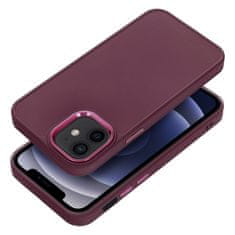 Apple Obal / kryt na Apple iPhone 12 mini fialový - Frame case