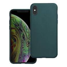 Apple Obal / Kryt na Apple iPhone X / XS tmavě zelený - MATT Case
