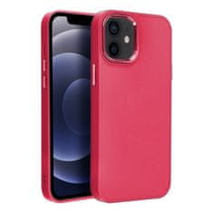 Apple Obal / kryt na Apple iPhone 12 mini červený - Frame case