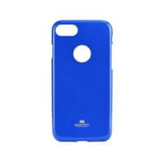 Apple Obal / kryt na Apple iPhone 6 Plus / 6S Plus modrý (otvor na logo) - Jelly case