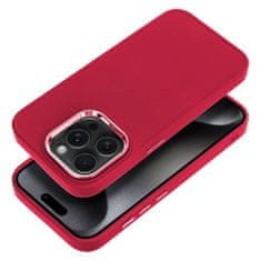 Apple Obal / kryt na Apple iPhone 15 Pro červený - FRAME
