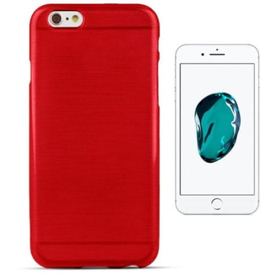 Apple Obal / kryt na Apple iPhone 7 Plus / 8 Plus červený - Jelly Case Brush