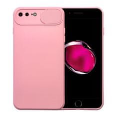 Apple Obal / kryt na Apple iPhone 7 Plus / 8 Plus růžový - SLIDE Case